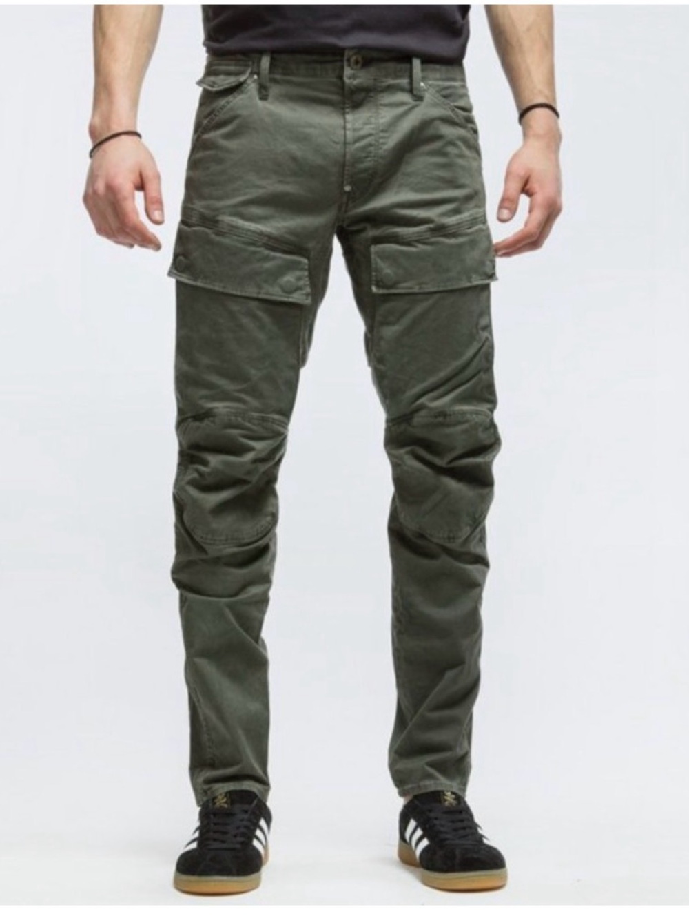 G-Star RAW Air Defence 5620 3D Slim Cargo Pants Olive Military Utility Men’s